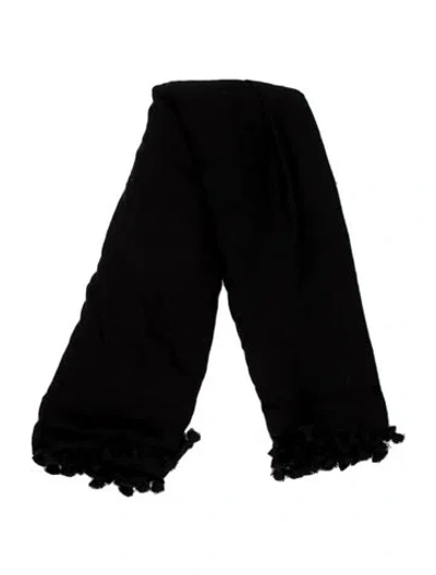 Pre-owned Melissa Odabash Shawl In Black
