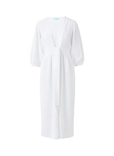 Melissa Odabash Siobhan Kaftan White