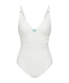 Melissa Odabash Nevada Paneled Swimsuit In White