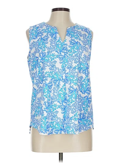 Pre-owned Melissa Odabash Sleeveless T-shirt In Blue