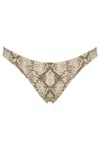 Melissa Odabash Slip Swimsuit In Neutrals