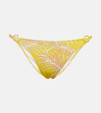 Melissa Odabash St Barts Bikini Bottoms In Tropical Yellow