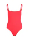 Melissa Odabash St Lucia One Piece Red In Red