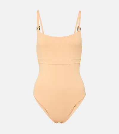 Melissa Odabash St Lucia Swimsuit In Beige