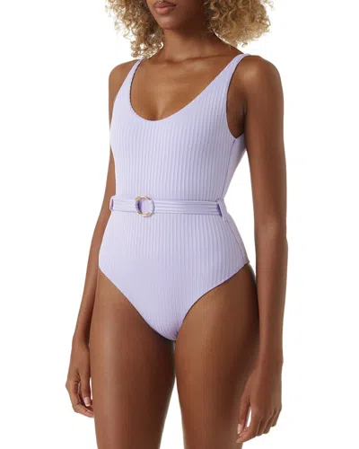 Melissa Odabash St Tropez One Piece Swimsuit In Transparent