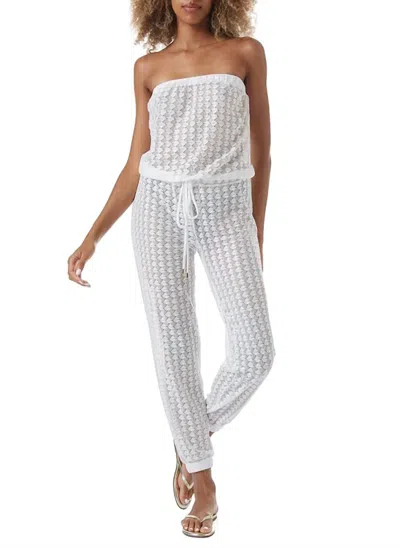 Melissa Odabash Stella Jumpsuit In White