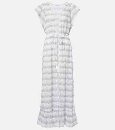 Melissa Odabash Stevie Kaftan In Gray
