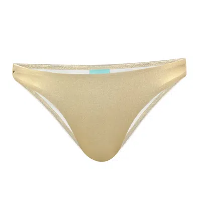 Melissa Odabash Stockholm Bikini Bottom Gold In Brown