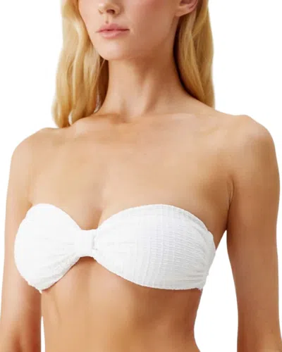 Melissa Odabash Stockholm  Bikini Top In White
