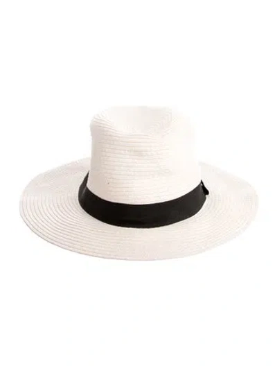 Pre-owned Melissa Odabash Straw Hat In Neutral