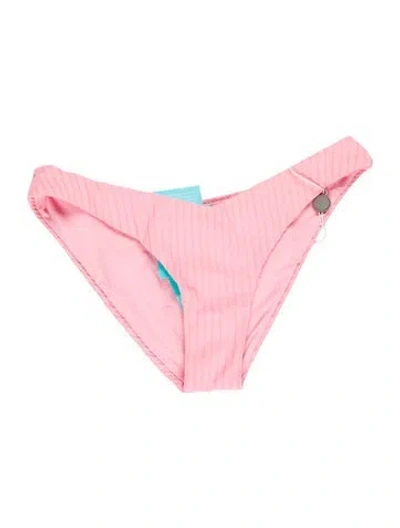 Pre-owned Melissa Odabash Striped Bottoms W/ Tags In Pink