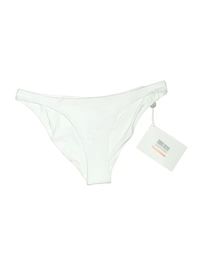 Pre-owned Melissa Odabash Swimsuit Bottoms In White