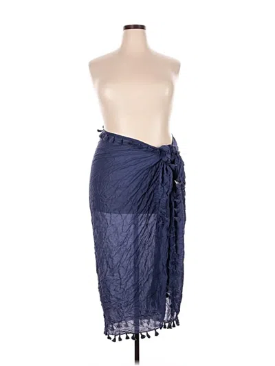 Pre-owned Melissa Odabash Swimsuit Cover Up In Blue