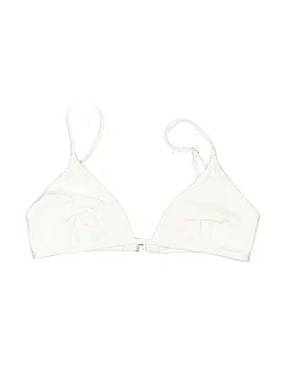 Pre-owned Melissa Odabash Swimsuit Top Ivory Swimwear