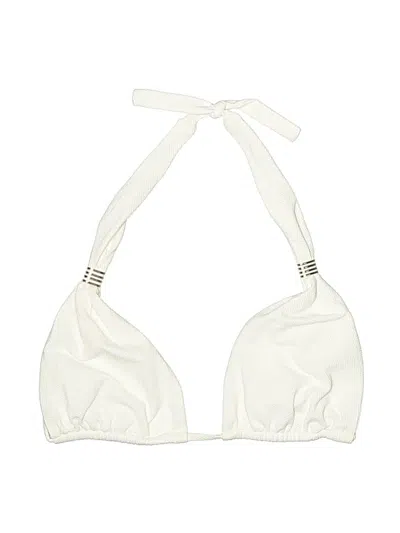 Pre-owned Melissa Odabash Swimsuit Top Ivory Swimwear