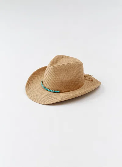 Melissa Odabash Taj Tan Hat In Brown