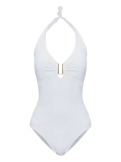 Melissa Odabash Tampa Tie-fastening Swimsuit In White