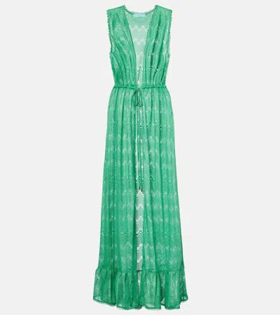 Melissa Odabash Tessa Beach Cover-up In Green