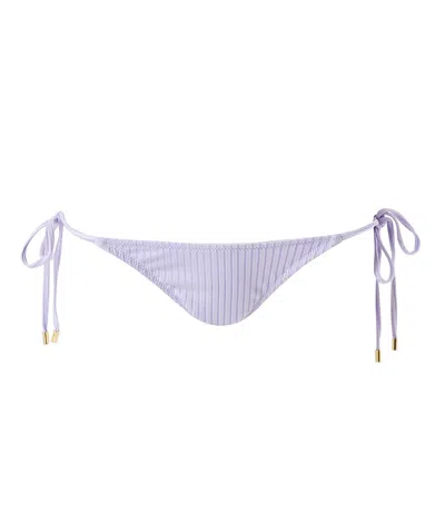 Melissa Odabash Tie Bikini Bottoms In Lavender In Purple