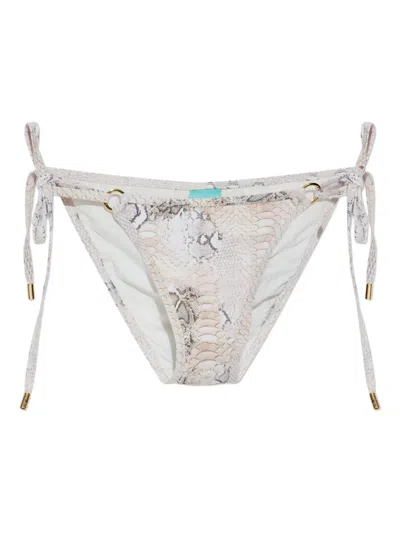 Melissa Odabash Tie-fastening Bikini Bottoms In White