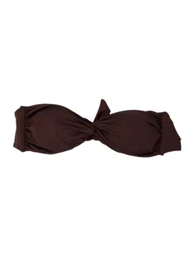 Pre-owned Melissa Odabash Top In Brown