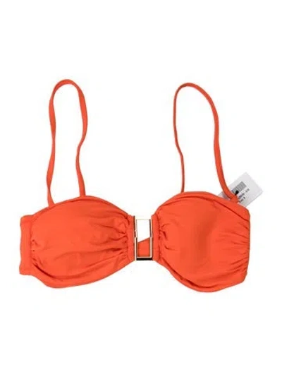 Pre-owned Melissa Odabash Top W/ Tags In Orange