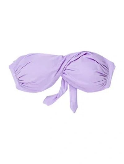 Pre-owned Melissa Odabash Top W/ Tags In Purple