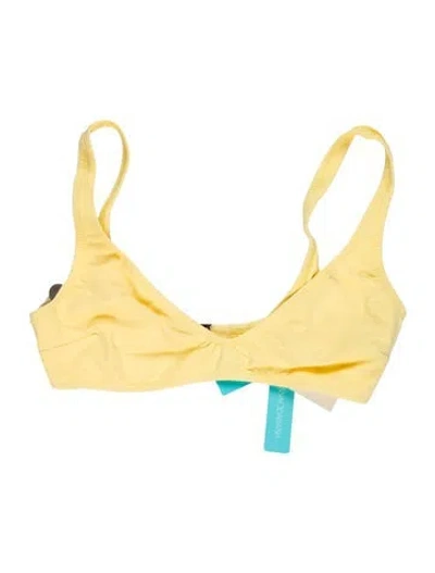 Pre-owned Melissa Odabash Top W/ Tags In Yellow