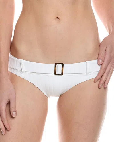 Melissa Odabash Tortola Bikini Bottom In White