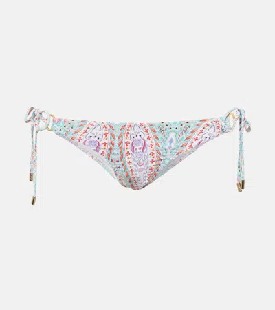 Melissa Odabash Tortola Paisley-printed Bikini Bottoms In Artemis