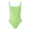 Melissa Odabash Tosca Lime One Piece In Green
