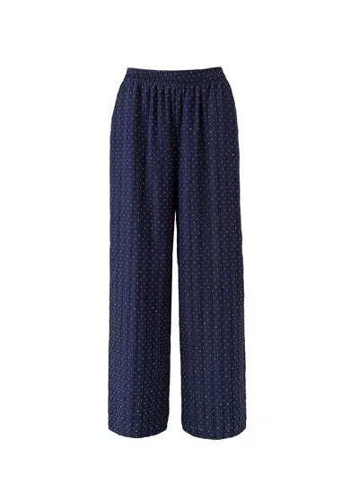 Melissa Odabash Trisha Marine Trousers In Blue