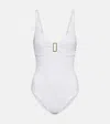 Melissa Odabash Tuscany Swimsuit In White
