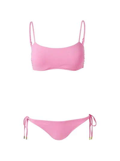 Melissa Odabash Vegas Tie-side Bikini In Pink