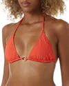 Melissa Odabash Venice Bikini Top In Red
