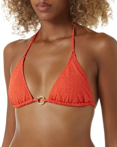 Melissa Odabash Venice Bikini Top In Red