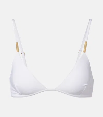 Melissa Odabash Verona Bikini Top In White