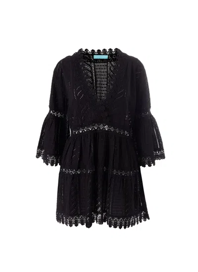 Melissa Odabash Victoria Black Kaftan