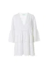 Melissa Odabash Victoria White Short Kaftan In White