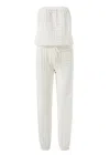 Melissa Odabash White Bandeau Jumpsuit In White
