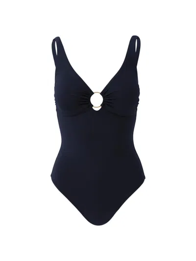 Melissa Odabash Women's Abruzzo Core Underwire One-piece Swimsuit In Blue