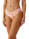 Melissa Odabash Colombia Low-rise Bikini Bottoms In Mirage Orange