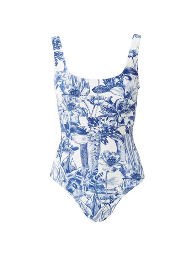 Melissa Odabash Women's High Summer Nevada One-piece Swimsuit In Blue
