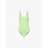 Melissa Odabash Perugia One-piece Swimsuit In Lime