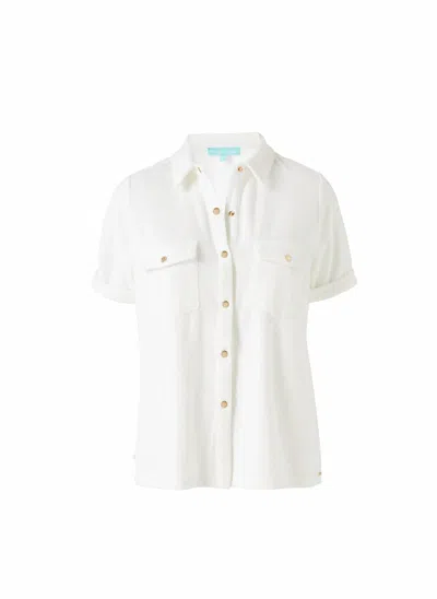 Melissa Odabash Women's Tori Shirt In White