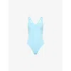 Melissa Odabash Womens Perugia Scoop-neck Swimsuit Celeste In Celeste