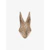 Melissa Odabash Womens Cheetah Caribbean Leopard-print Swimsuit In Cheetah