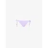 Melissa Odabash Womens Maldives Tie-side Bikini Bottoms Lavender In Purple