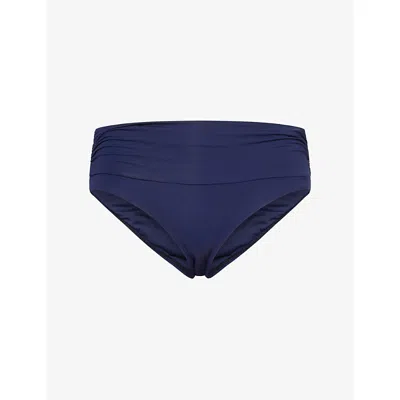 Melissa Odabash Womens Navy Bel Air Hipster Bikini Bottoms In Multi