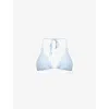 Melissa Odabash Womens Lattice Malta Halterneck Bikini Top